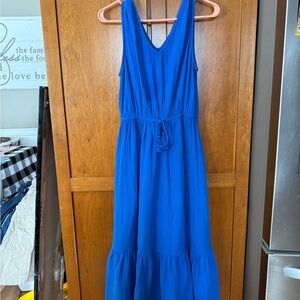 Style & Co. Blue Sleeveless Dress